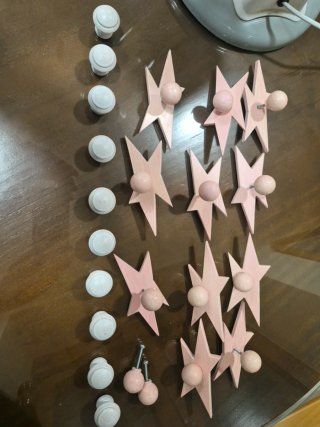 Pomi e stelle decorative per bambini