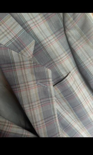 Blazer de cuadros Talla 52