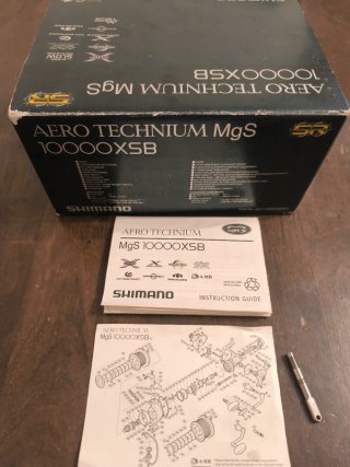 Cambio caja  Shimano Aero Technium MgS 10000XSB