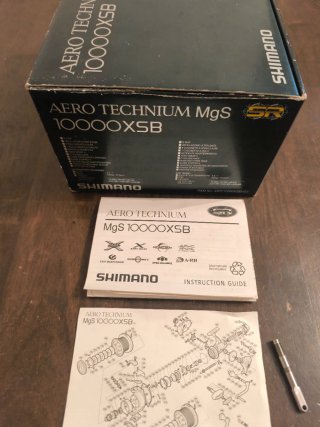 Cambio caja  Shimano Aero Technium MgS 10000XSB