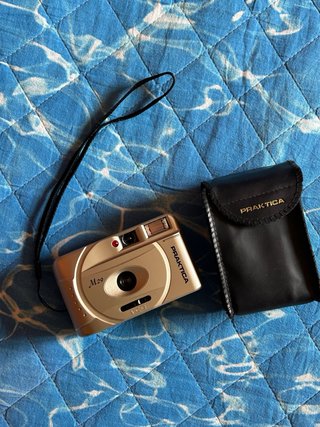 Praktica M29 Vintage Fotocamera a Rullino Argento