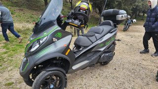 Piaggio MP3 500 gris/verde