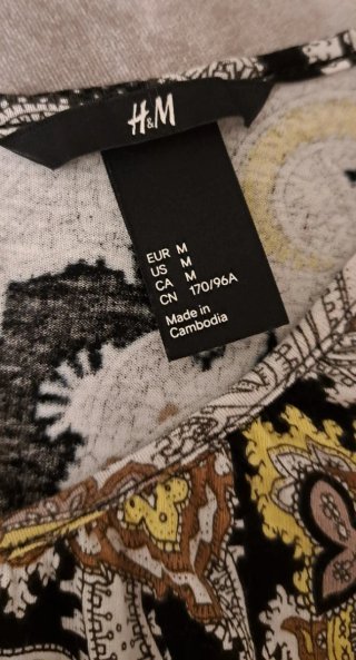 Maglia H&M fantasia paisley