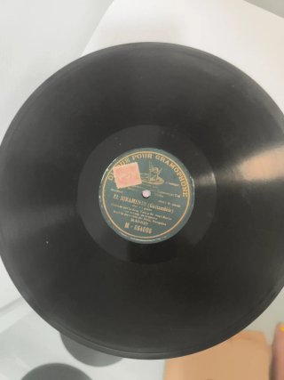 Disco de pizarra 78 RPM The Birds and the Brook