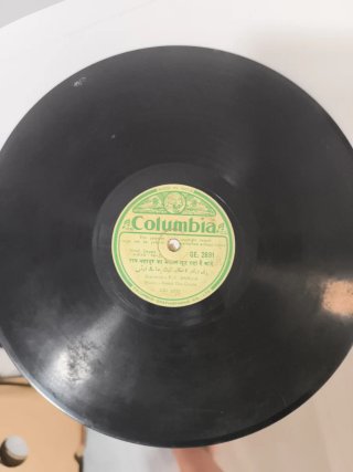 Disco de pizarra 78 RPM The Birds and the Brook