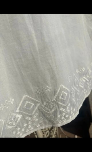 Blusa Desigual XXL Bordada Pájaros