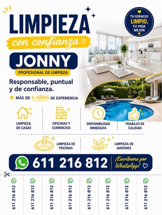 ¡Servicio de Limpieza Profesional!