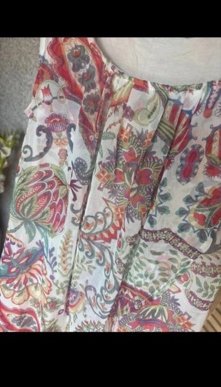 Blusa Desigual Talla 44 Multicolor