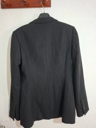 Chaqueta americana EASY WEAR negra Talla M