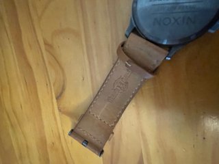 Reloj Nixon Plata y Marrón
