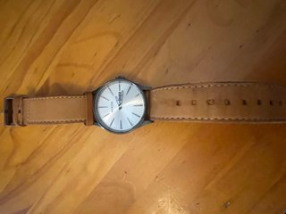 Reloj Nixon Plata y Marrón