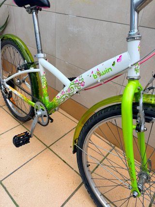 Bicicleta Rockrider Btwin 24 para chicas