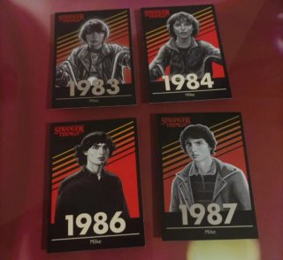 Cartas Stranger Things Mike 1983-1987
