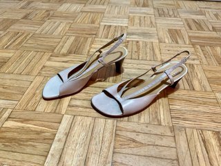 Zapato sandalia de tacón talla 40