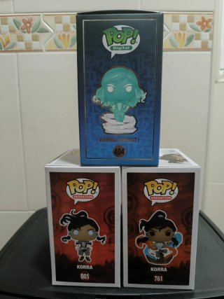 Funko Pop! The Legend of Korra (3 figuras)