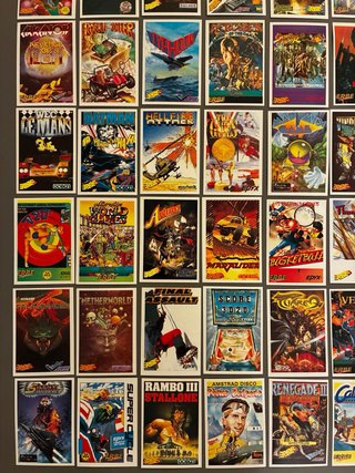 Lote de 78 Cromos MIX 92 Videojuegos Retro