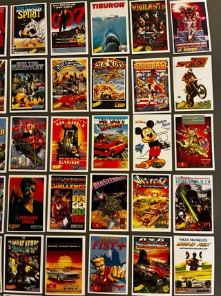 Lote de 78 Cromos MIX 92 Videojuegos Retro