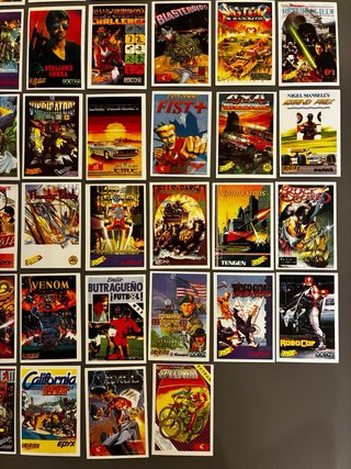 Lote de 78 Cromos MIX 92 Videojuegos Retro