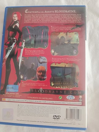 BloodRayne PlayStation 2 DVD