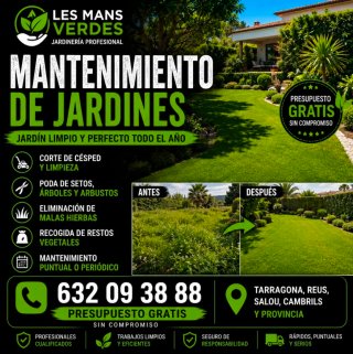 MANTENIMIENTO DE JARDINES | JARDÍN LIMPIO Y PERFEC