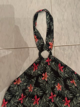 Vestido Verano Estampado Flores Talla L