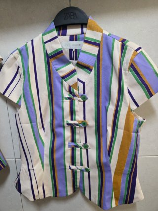 Conjunto rayas Zara Talla S