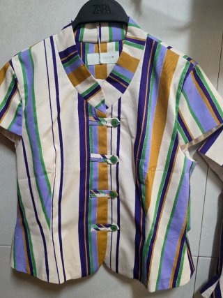 Conjunto rayas Zara Talla S
