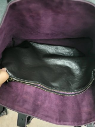 Bolso Desigual Negro Multicolor Grande
