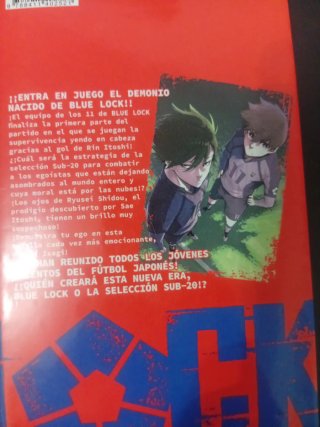 Manga Blue Lock. Tomo n°15.