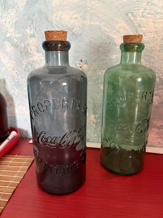3 bottiglie Coca Cola Vintage