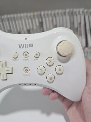 Controller Pro Wii U Nintendo Bianco