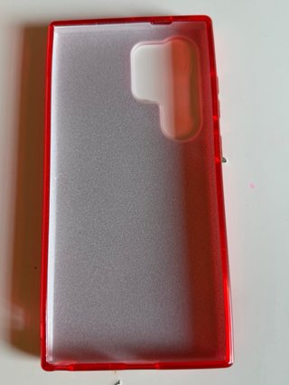 Cover Glitter Rosso Samsung S24 Ultra