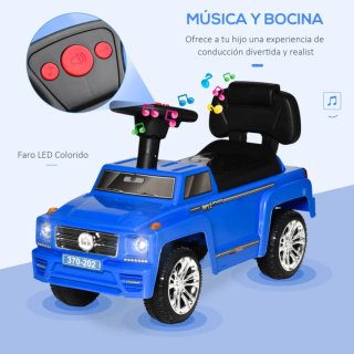 Coche correpasillos azul 18-36 meses