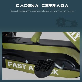 Go Kart de Pedales Racing para Niños 3-6 Años