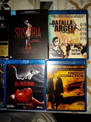 Lote 8 Blu-ray Clásicos Cine Terror Suspense