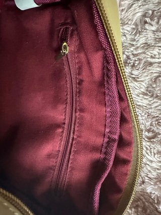 Bolso Bandolera ,Beige/Negro