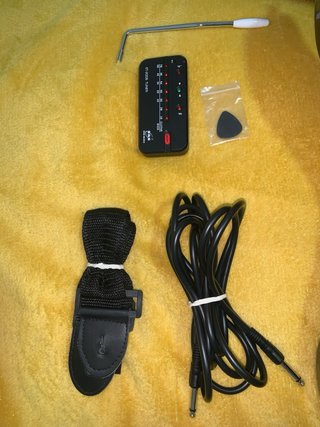 Kit Guitarra Eléctrica Negra
