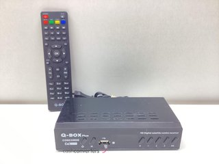 receptor satelite q-box plus concorde combo s2+t2