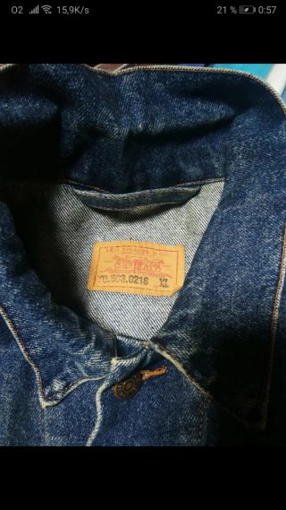 Cazadora Vaquera Levi's Azul