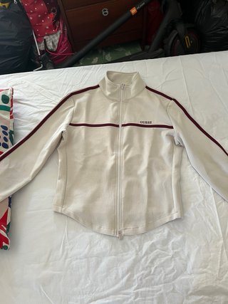 Guess JASMINE FULL ZIP Sudadera Cremallera Beige