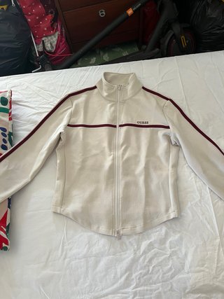 Guess JASMINE FULL ZIP Sudadera Cremallera Beige