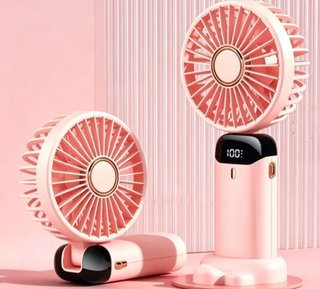 Ventilatore portatile ricaricabile senza aprire a 5 pale