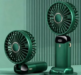Ventilatore portatile ricaricabile senza aprire a 5 pale
