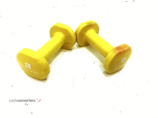 kit mancuernas domyos mancuernas 2kg