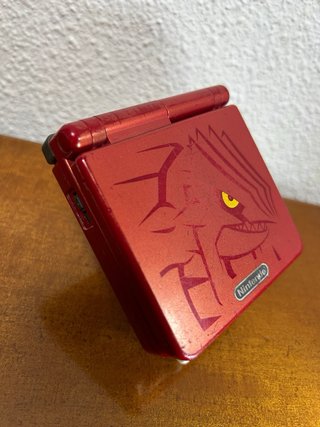 Game Boy Advance SP Groudon + Pokémon Rubí Origina