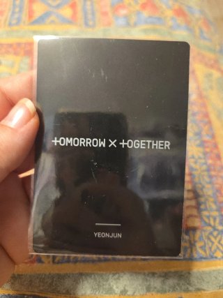TXT photocards