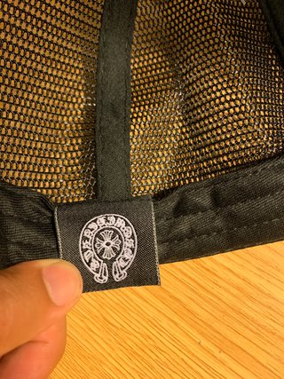 Gorra Chrome Hearts Negra con Cristales