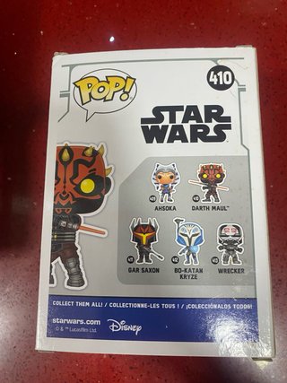 Funko Pop Star Wars Darth Maul 410