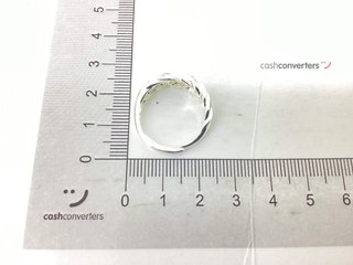 anillo plata 925mm con piedra con circonita