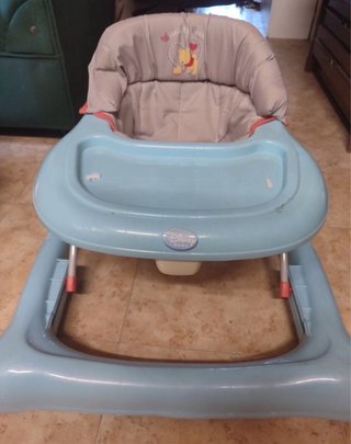 Andador para bebé azul